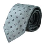 Dolce & Gabbana Dolce & Gabbana Green 100% Silk Patterned Adjustable Men Men's Tie
