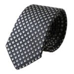 Dolce & Gabbana Dolce & Gabbana Black 100% Silk Patterned Adjustable Men Men's Tie