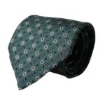Dolce & Gabbana Dolce & Gabbana Green Silk Branded Logo Adjustable Men Men's Tie