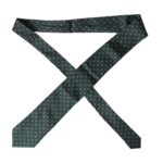 Dolce & Gabbana Dolce & Gabbana Green Silk Branded Logo Adjustable Men Men's Tie