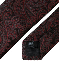 Dolce & Gabbana Dolce & Gabbana Bordeaux Patterned Silk Adjustable Men Men's Tie