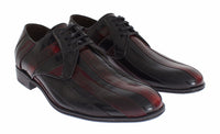 Dolce & Gabbana Dolce & Gabbana Black Bordeaux Leather Dress Formal Men's Shoes