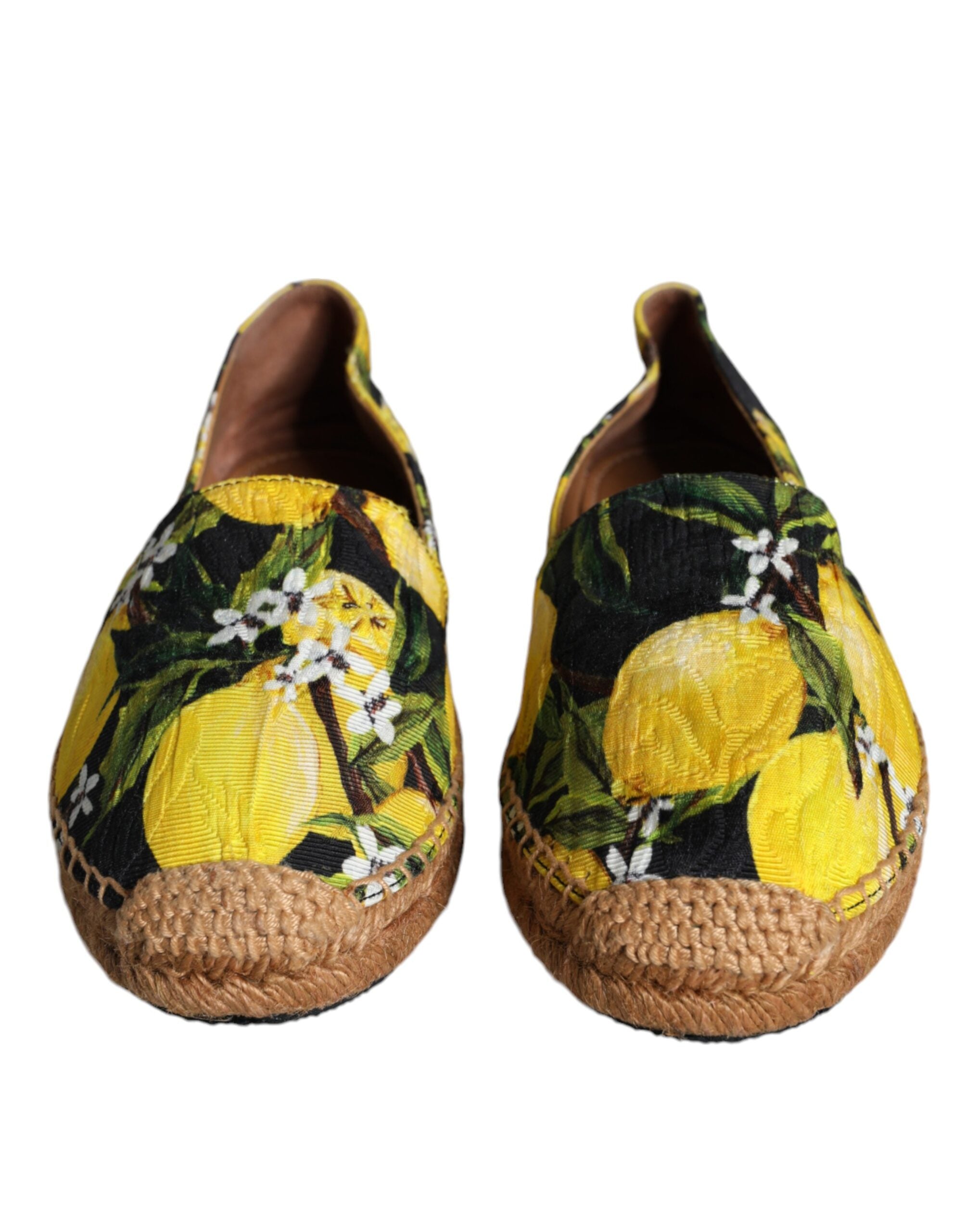 Dolce & Gabbana Dolce & Gabbana Multicolor Lemon Slip On Espadrilles Women's Shoes