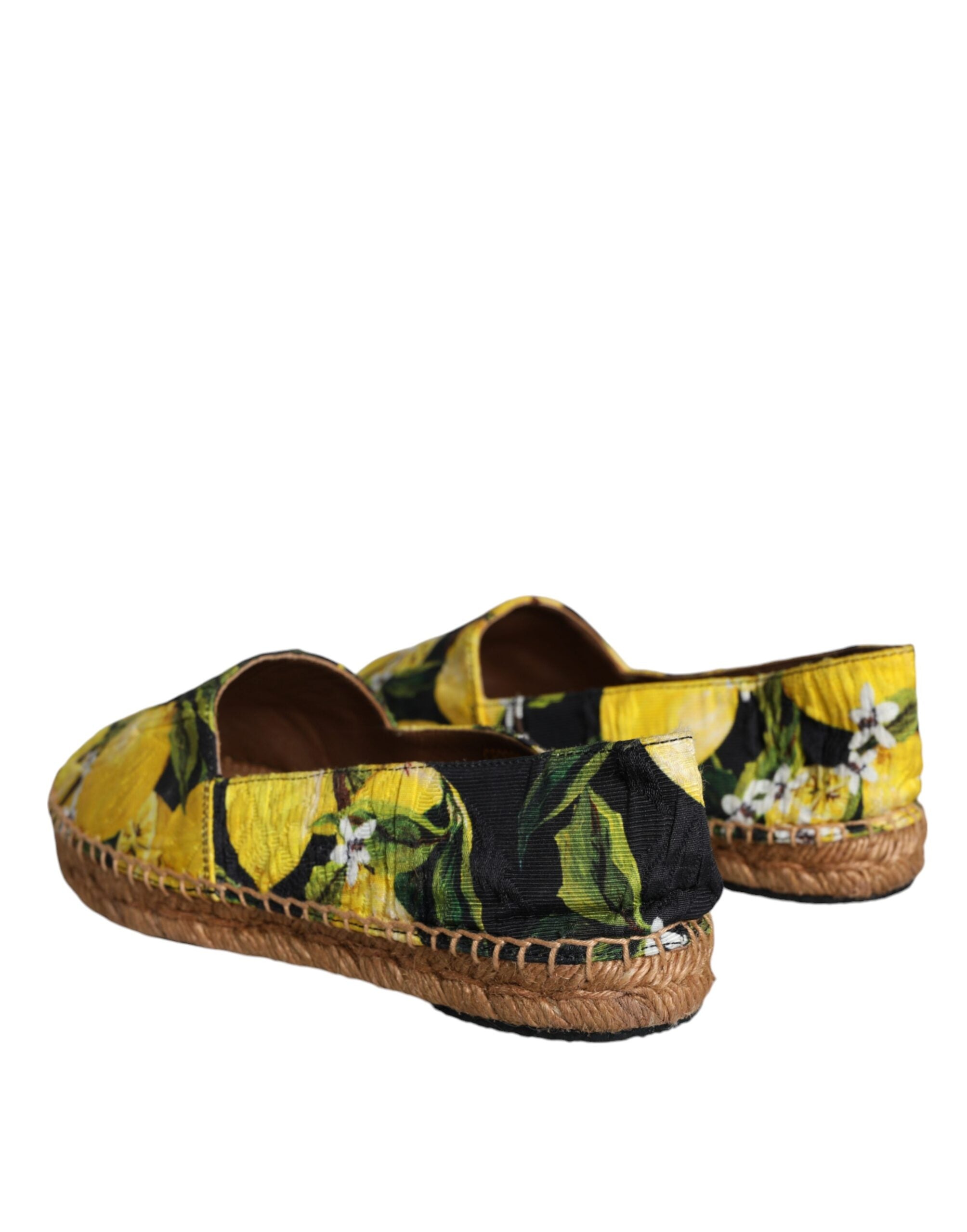 Dolce & Gabbana Dolce & Gabbana Multicolor Lemon Slip On Espadrilles Women's Shoes