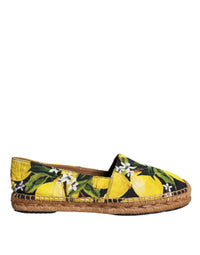 Dolce & Gabbana Dolce & Gabbana Multicolor Lemon Slip On Espadrilles Women's Shoes