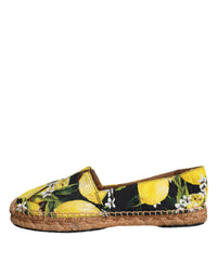 Dolce & Gabbana Dolce & Gabbana Multicolor Lemon Slip On Espadrilles Women's Shoes