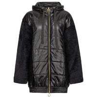 PINKO PINKO Black Nylon Jackets & Women's Coat