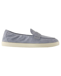 Tory Burch Suede Loafer Women Blue | Blue Flats