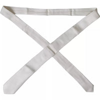 Dolce & Gabbana Dolce & Gabbana White Silk Classic Adjustable Men Men's Tie
