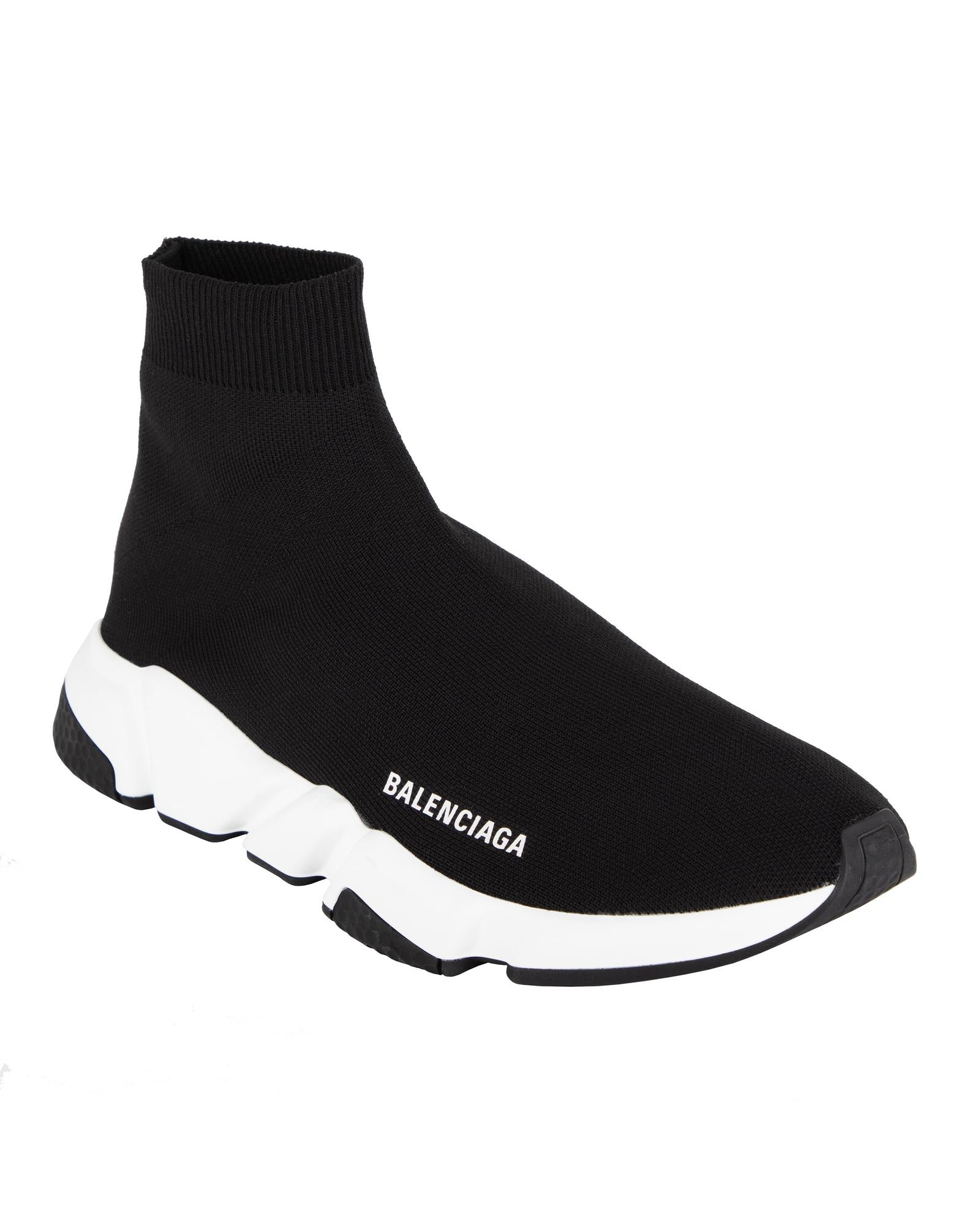 Balenciaga Speed Trainer SlipOn Sneaker Men Black | Black