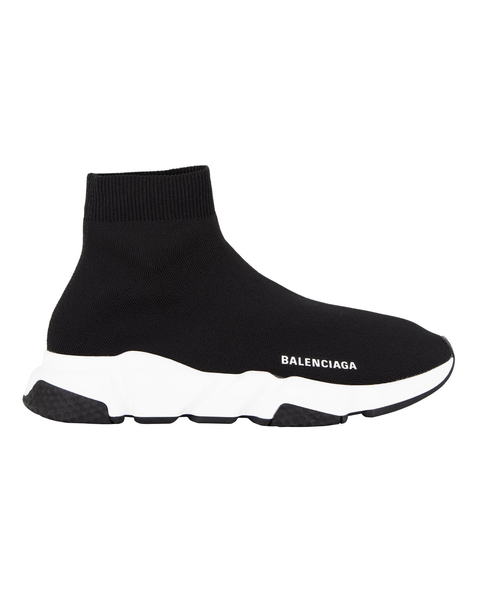 Balenciaga Speed Trainer SlipOn Sneaker Men Black | Black