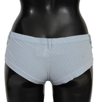 Ermanno Scervino Blue Beachwear Bottoms Swimsuit Women's Shorts