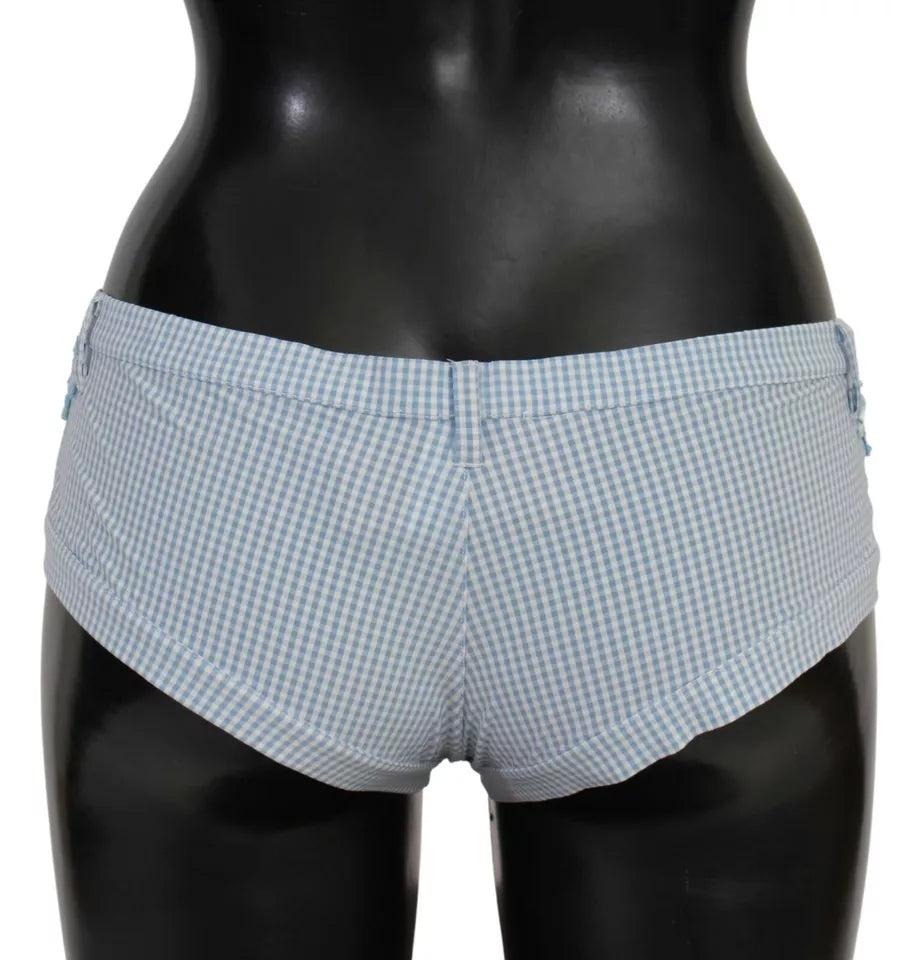 Ermanno Scervino Blue Beachwear Bottoms Swimsuit Women's Shorts