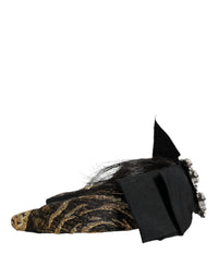 Dolce & Gabbana Dolce & Gabbana Black Hair Parrucchiera Crystal Headband Women's Diadem