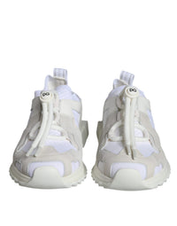 Dolce & Gabbana White Mesh Sorrento Trekking Sneakers Women's Shoes