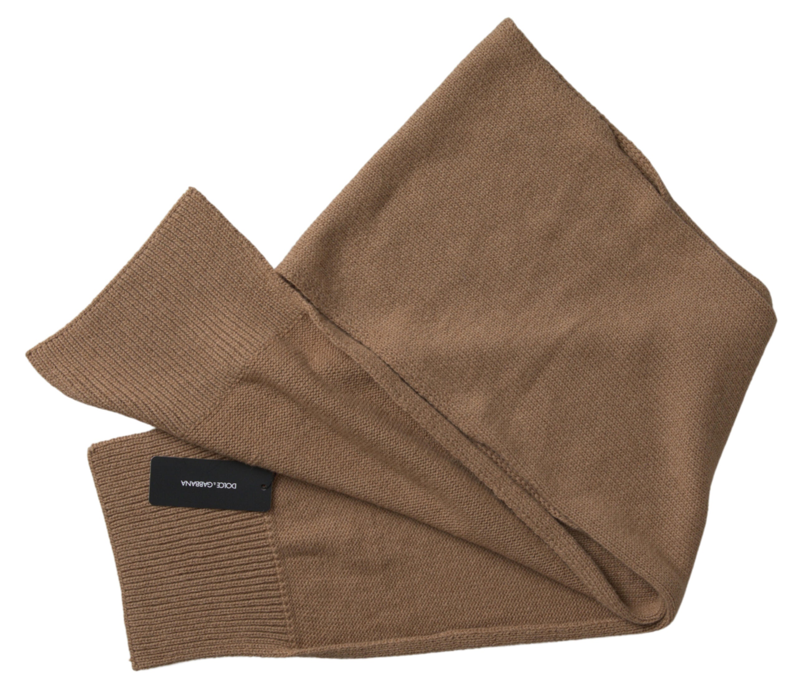 Dolce & Gabbana Elegant Camel Brown Women's Women's Scarf