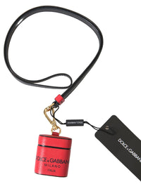 Dolce & Gabbana DG Logo Keychain Red