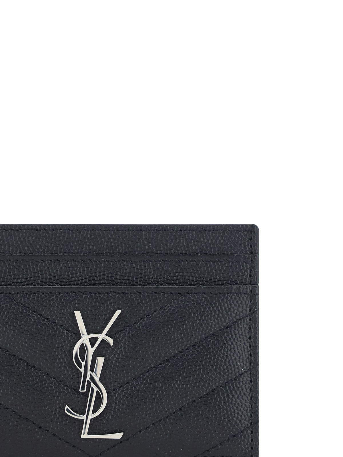 Saint Laurent Women Leather Cardholder