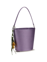 SELF-PORTRAIT Self-Portrait Women Satin Bucket Bag