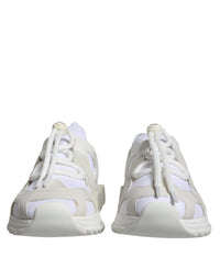 Dolce & Gabbana Dolce & Gabbana White Mesh Sorrento Trekking Sneakers Women's Shoes
