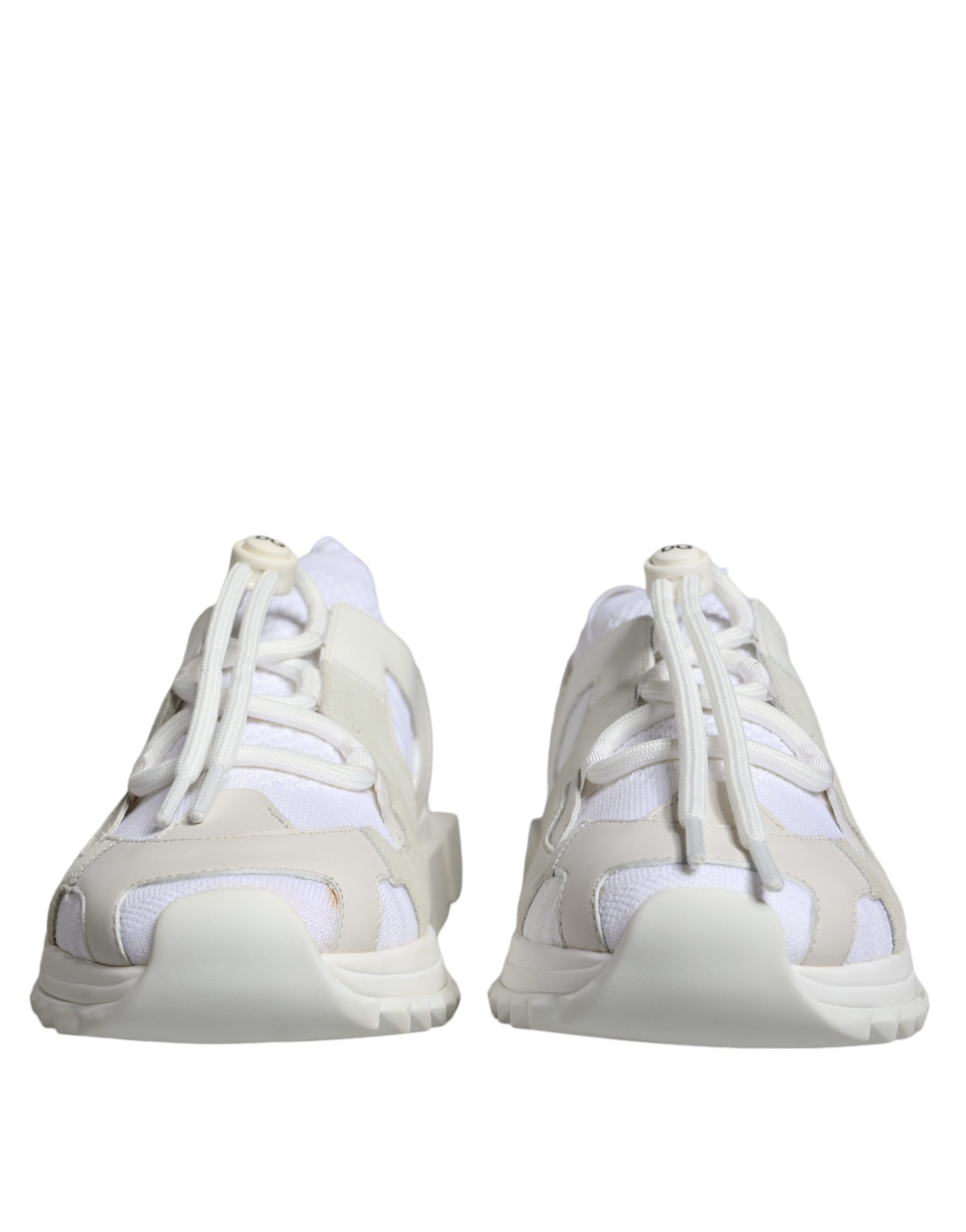 Dolce & Gabbana Dolce & Gabbana White Mesh Sorrento Trekking Sneakers Women's Shoes