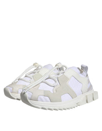 Dolce & Gabbana Dolce & Gabbana White Mesh Sorrento Trekking Sneakers Women's Shoes