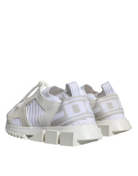 Dolce & Gabbana Dolce & Gabbana White Mesh Sorrento Trekking Sneakers Women's Shoes