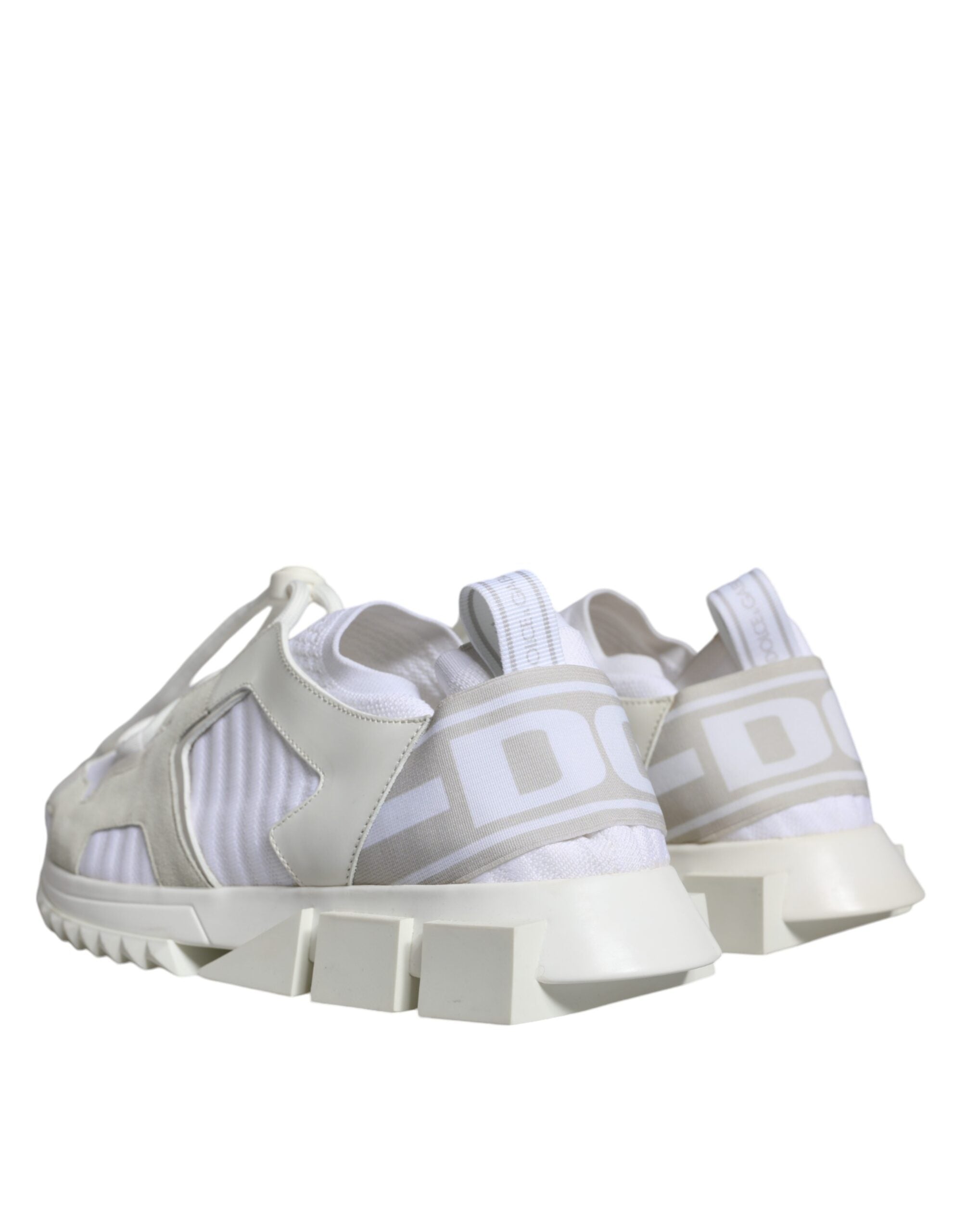 Dolce & Gabbana Dolce & Gabbana White Mesh Sorrento Trekking Sneakers Women's Shoes