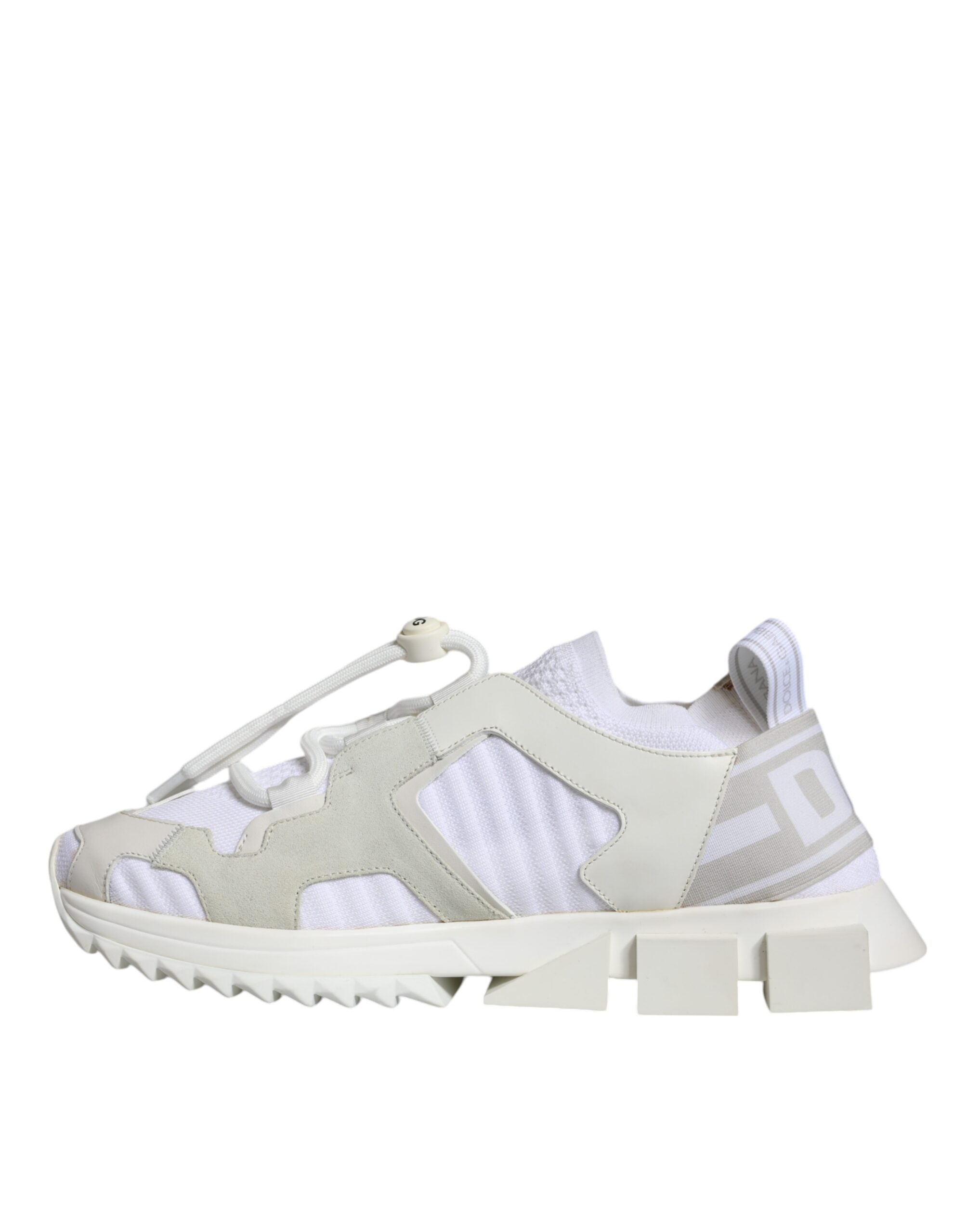 Dolce & Gabbana Dolce & Gabbana White Mesh Sorrento Trekking Sneakers Women's Shoes