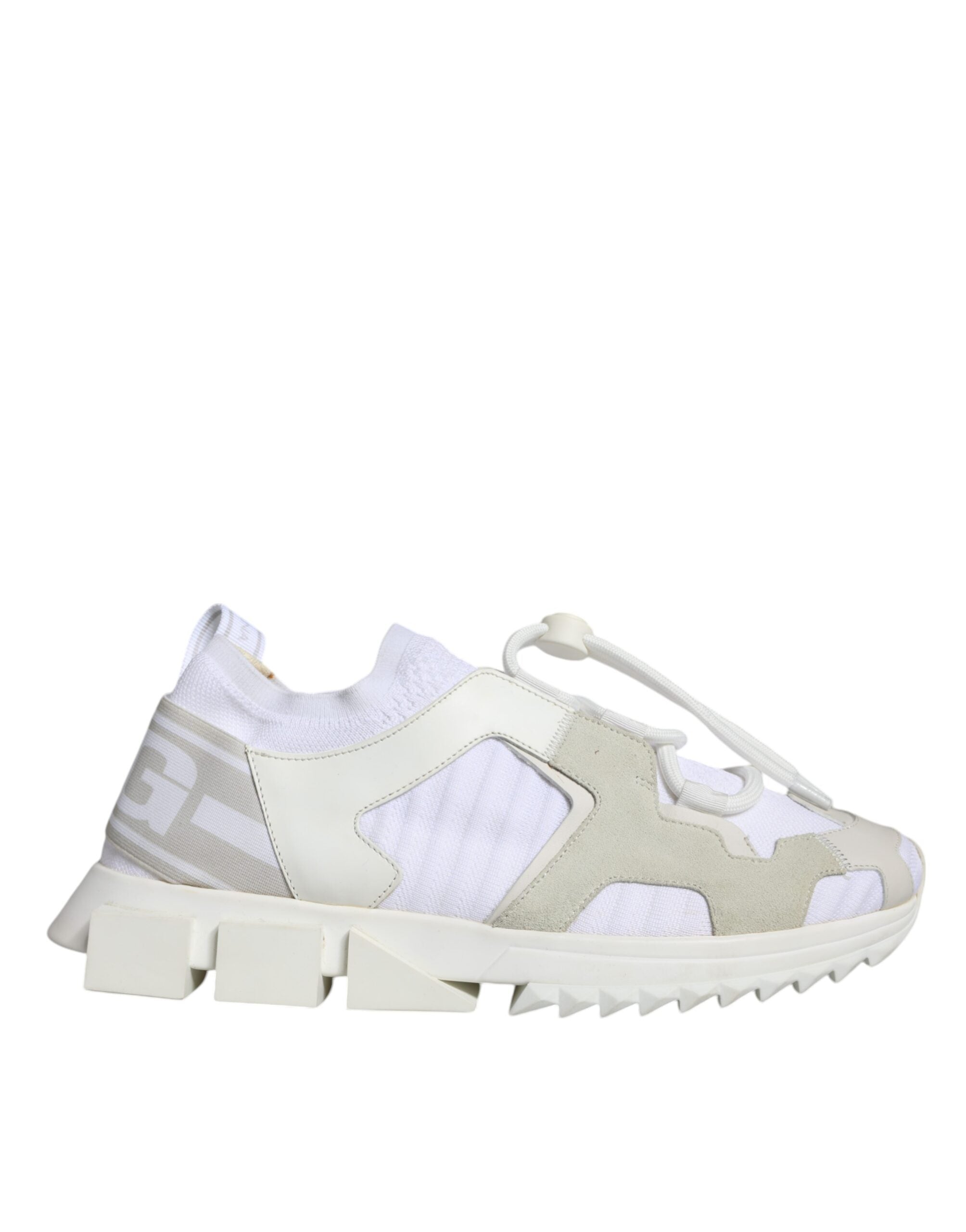 Dolce & Gabbana Dolce & Gabbana White Mesh Sorrento Trekking Sneakers Women's Shoes