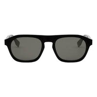 Fendi Fendi Sunglasses Square Full Rim, Shiny Black Frame and Grey Lens FE40143I01A