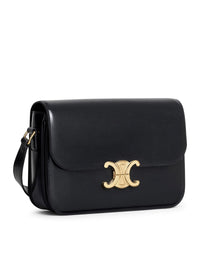 Celine Women Triomphe Classique Bag In Glossy Calfskin