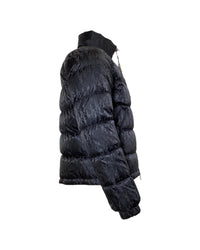 Dior Oblique Puffer Jacket Men Black Bomber Jackets