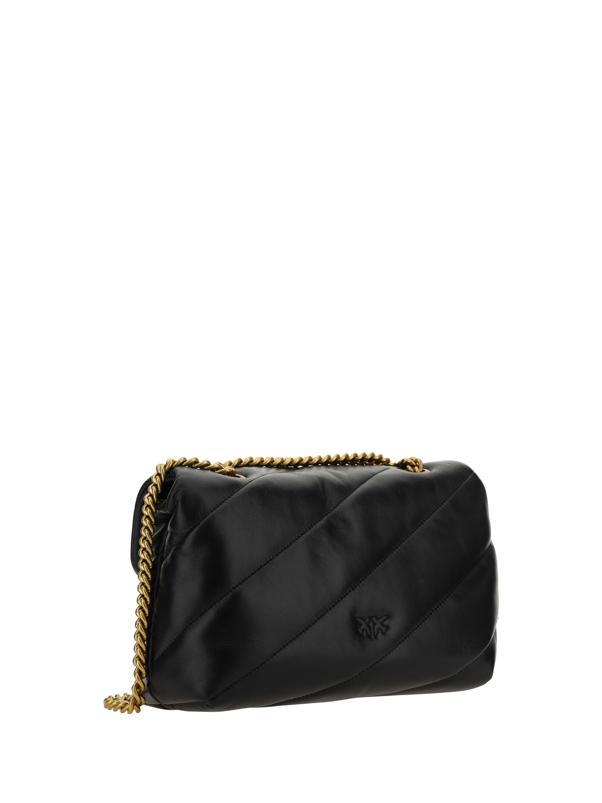 Pinko Women Love Classic Leather Shoulder Bag