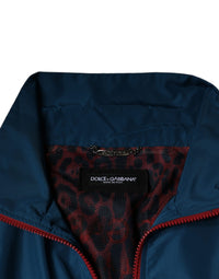 Dolce & Gabbana Multicolor Polyester Full Zip Men's Jacket