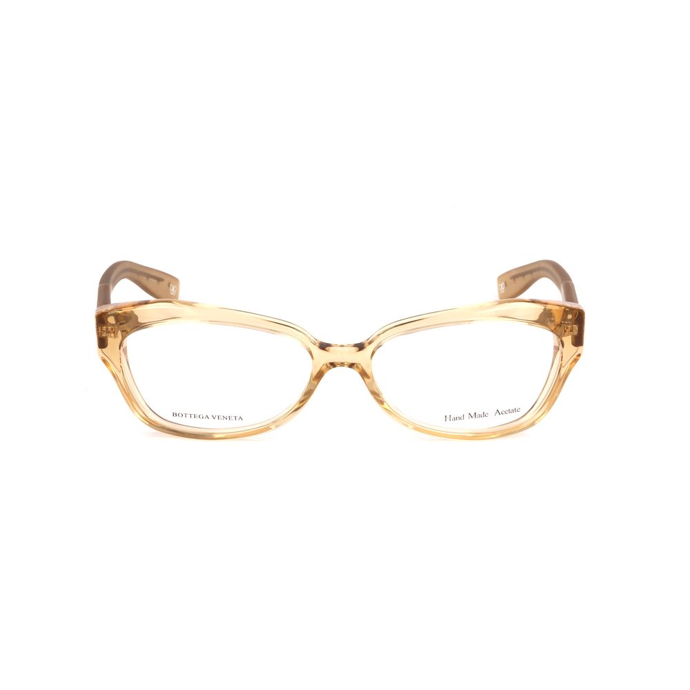 Bottega Veneta Bottega Veneta Brown Acetate Glasses Women's (Frames)