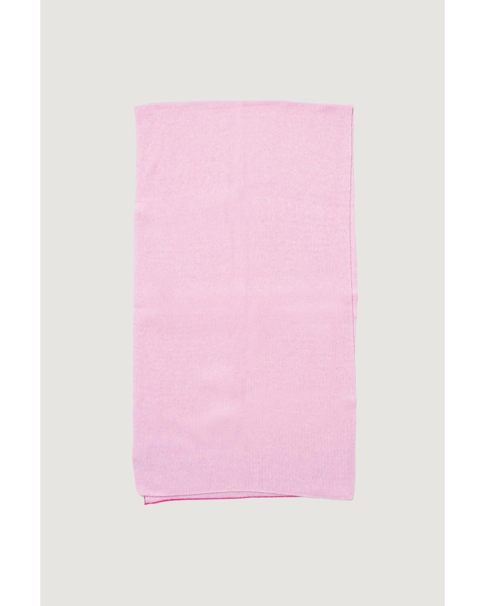 Moschino Logo Knitted Scarf Pink