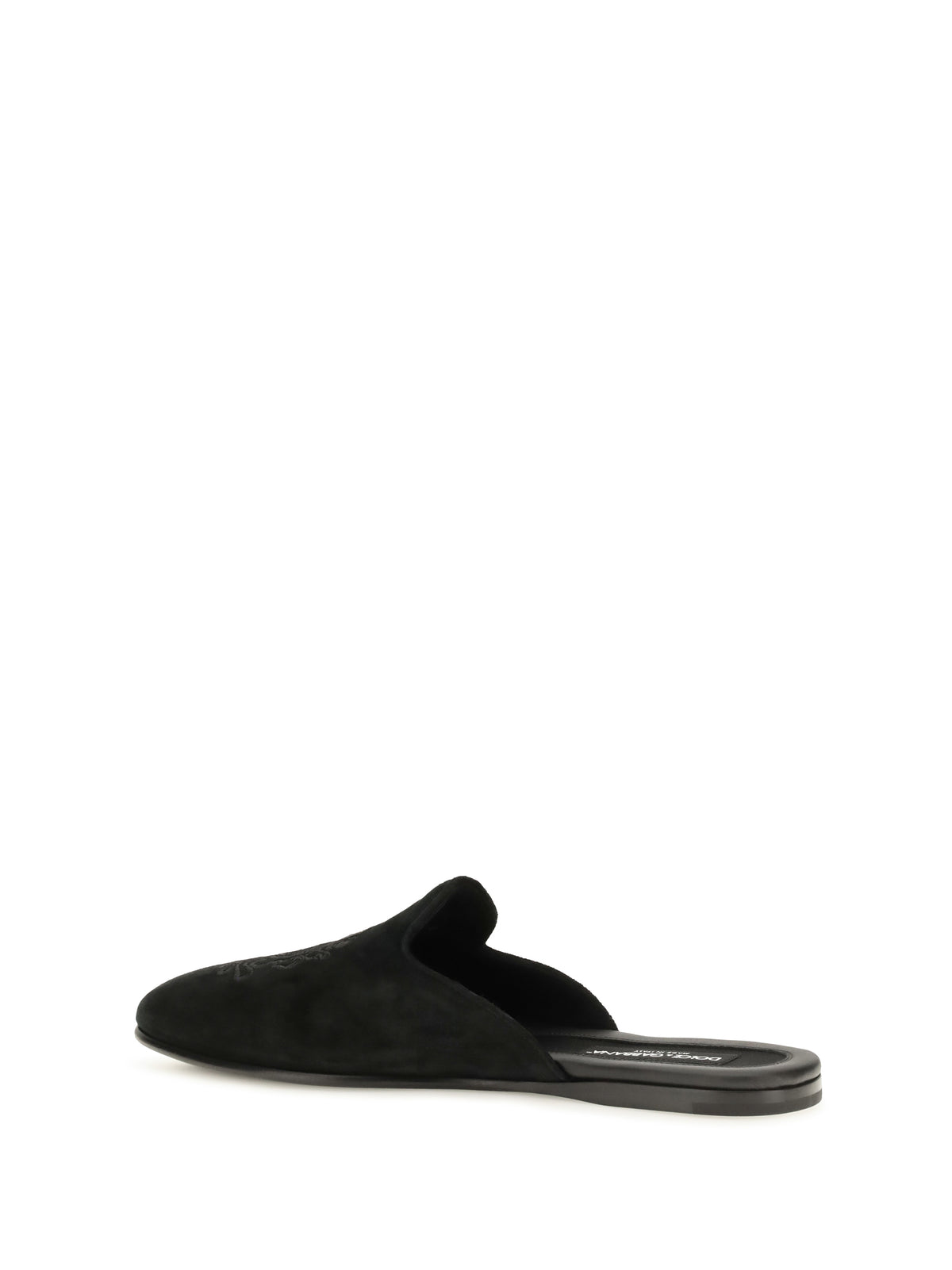 Dolce & Gabbana Men Calfskin Leather Mules