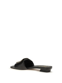 ROGER VIVIER Roger Vivier Women Leather Slide Sandals