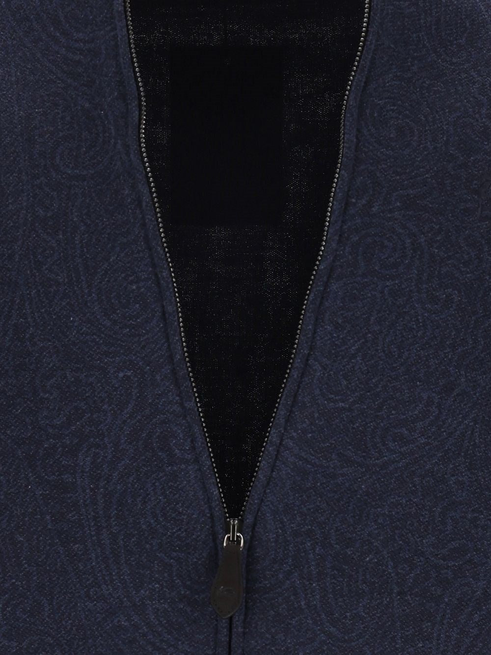 Etro Etro Men Paisley Knit Bomber Jacket