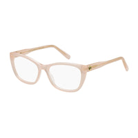 Marc Jacobs Eyeglasses Cat Eye Full Rim, Shiny Pink Frame and Clear Demo Lens Lens MARC736035J00