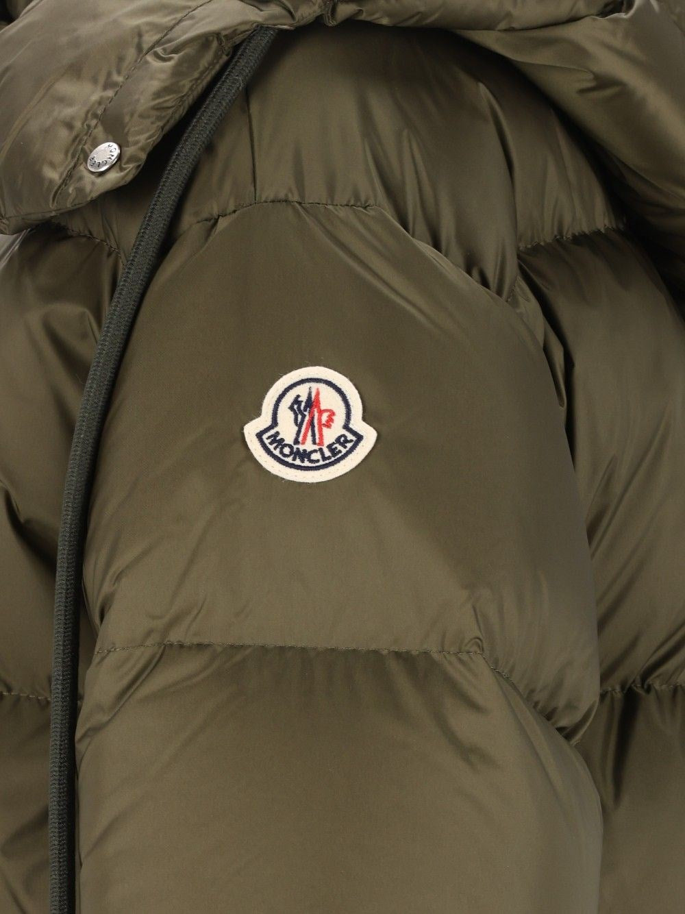 Moncler Moncler Women Sesie Hooded Midi Down Coat