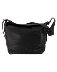 Zadig Voltaire Leather Messenger Bag Women Black | Black Crossbody Bags