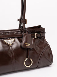 Prada Prada Women Prada Bonnie Medium Leather Bag