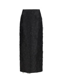 Max Mara Women Adepto Long Silk Skirt