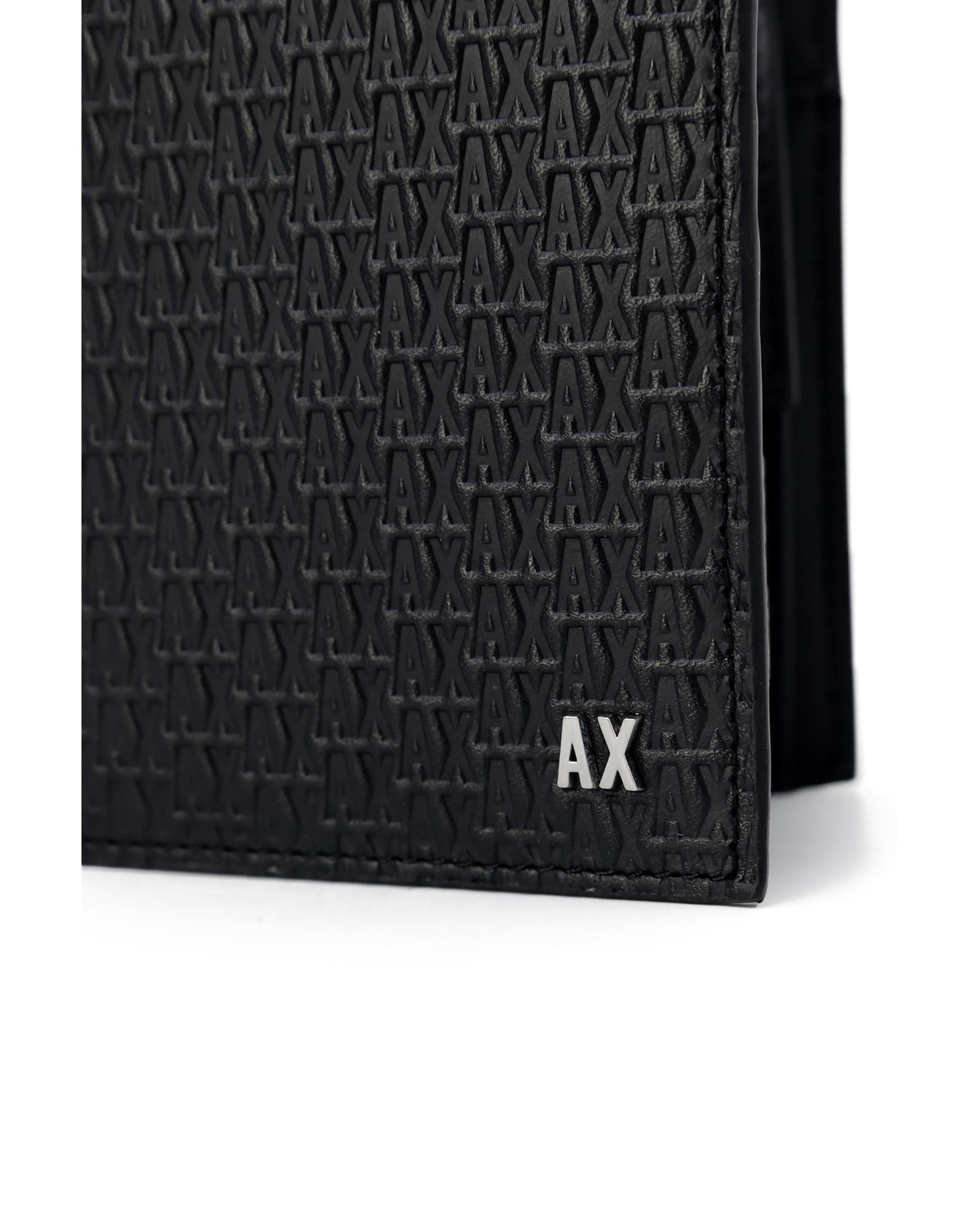 Armani Exchange AX Leather Wallet Black