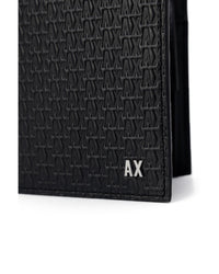 Armani Exchange AX Leather Wallet Black