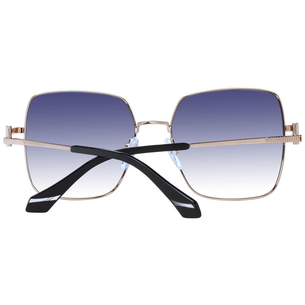 Ana Hickmann Ana Hickmann Gold Women Women's Sunglasses