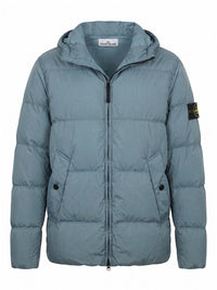 Stone Island Men Garment Dyed Crinkle Reps Ny Jacket