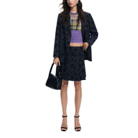 Desigual Desigual Gray Polyester Suits & Women's Blazer